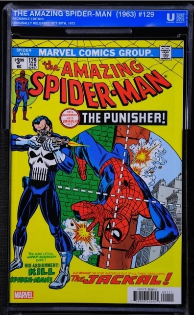 Amazing Spiderman 129 New Uncirculated Soft Slab