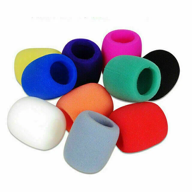 Headset Mic Microphone Sponge Foam Cover Studio Cap Windscreen Mic