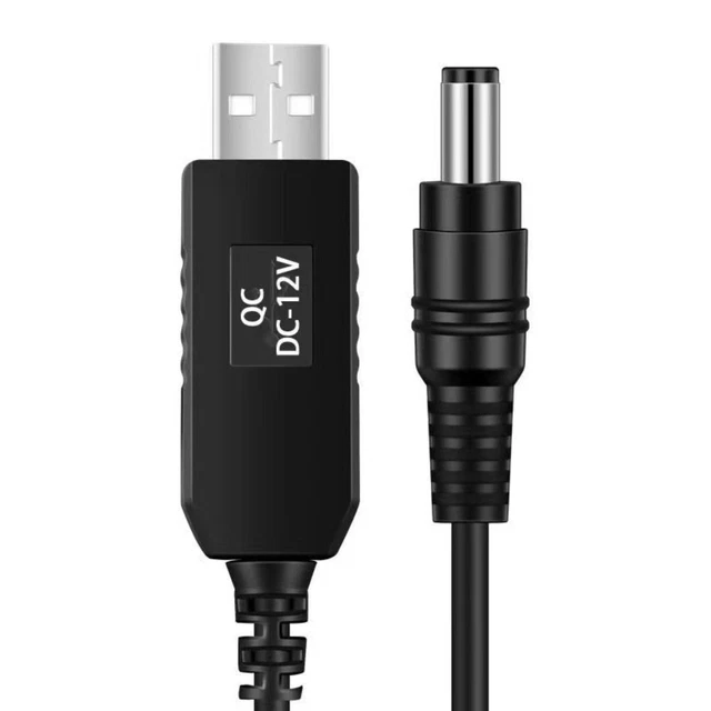 al Power bank DC da 5V a 12V/9V Boost Line cavo verso l'alto convertitore cavo USB