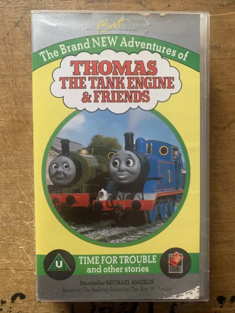 Thomas Tank Engine - vhs video tape - Cult Classic - Time For Trouble Thomas Tank Engine - vhs video tape - Cult Classic - Time For Trouble