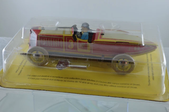 Jouet Ancien En Tôle – Voiture De Course Memo 708, France, Années 1960