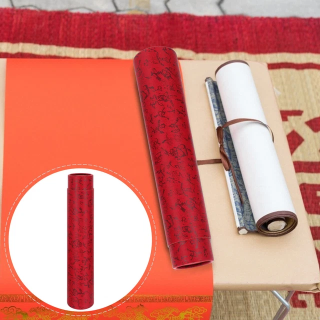 Tubo Telescopico Per Poster HOMSFOU | 35x6 Cm | Per Documenti E Opere D'Arte | Carta Resistente