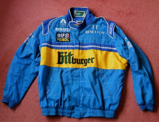 BENETTON F1 SPARCO race suit jacket 1995. RARE. Michael