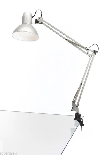 Lampada Esthéticienne Articulé Pivotant E27 De Bureau Table Avec Serre-Joint SC0