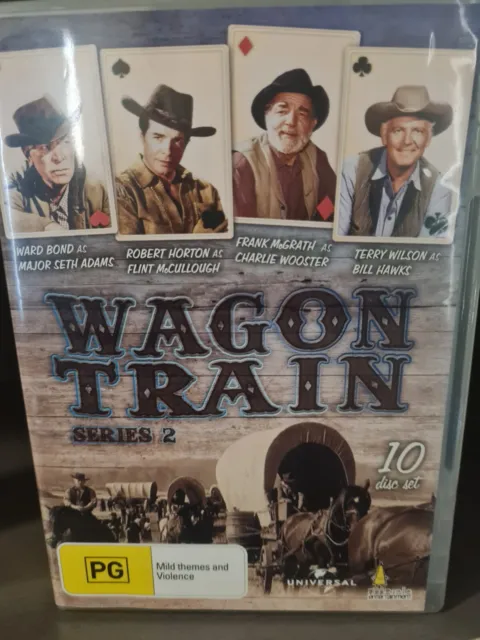 Wagon Train Seasons 2 - 3 Region 4 DVD Rare 2