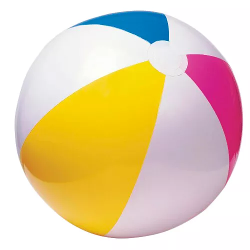 Inflatable Large Panel Blow Up Beach Ball 24" Holiday Party Swimming Garden 60cm 2