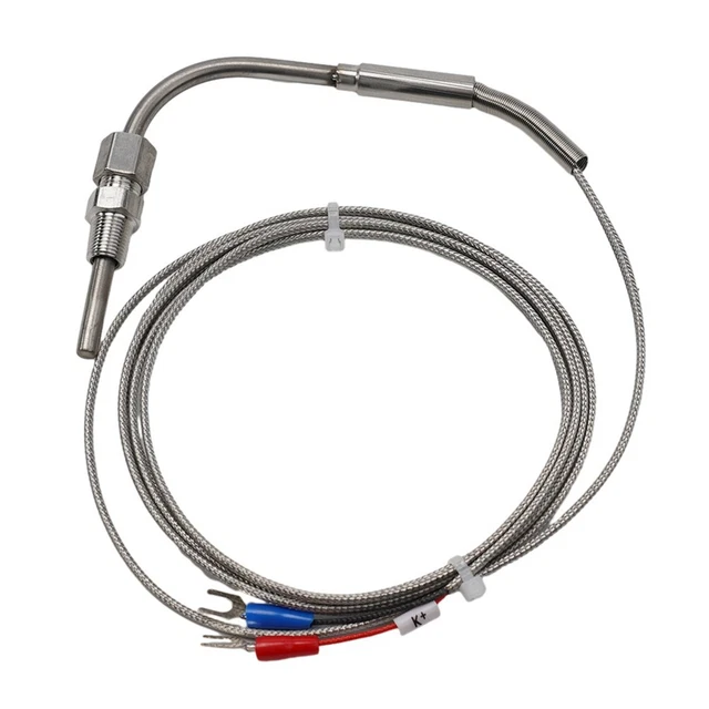 Termocoppia corazzata tipo K 1/8 NPT sensore alta temperatura