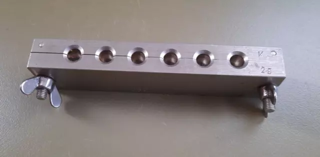 Zäpfchenform Zäpfchengießform Ovulaform für 6 Ovula a 2 g , Metall, aus Apotheke