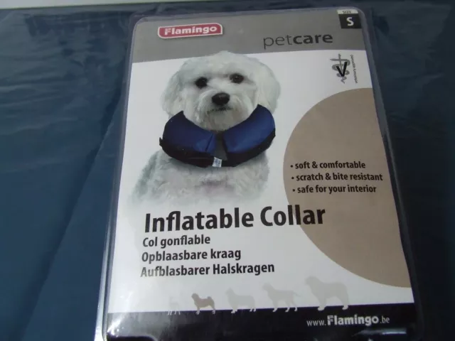 Inflatable Collar, Aufblasbarer Halskragen für kleine Hunde und Katzen (Größe S)