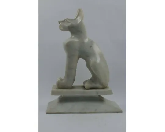 Bastet the Egyptian Ancient GODDESS sitting to protect your home