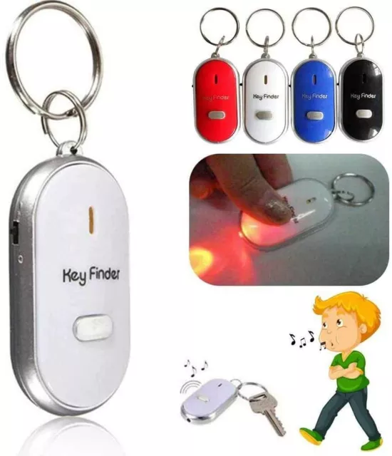 Find Key Finder my con sonido silbato inteligente inalámbrico Bluetooth rastreador antiperdidos 2