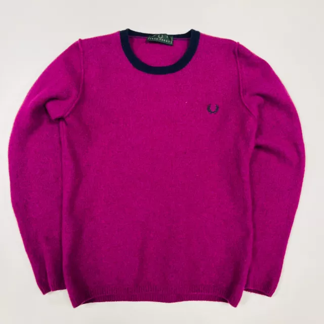 Ladies Fred Perry Knitted Jumper - Large