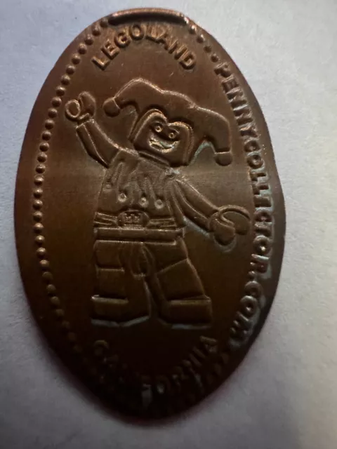 Legoland California Elongated Smashed Penny Coin