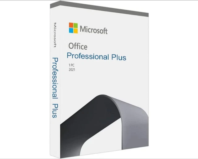 OFFICE PROFESSIONAL PLUS 2021 With DVD with Product Key Sealed (Life ...
