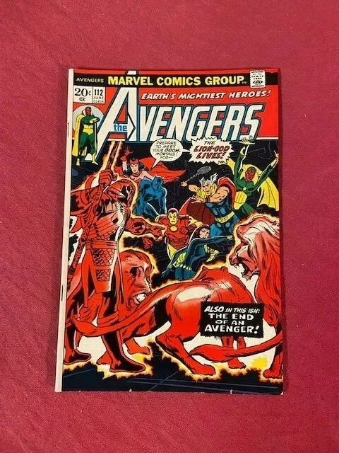 Avengers #112 Marvel Comics 1973, 1st App. Mantis!, VF+ 8.5 Englehart/Heck