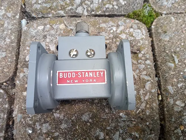 Budd-Stanley WR-90 Variable Adjustable Attenuator X-band Flat UG-39 flanges