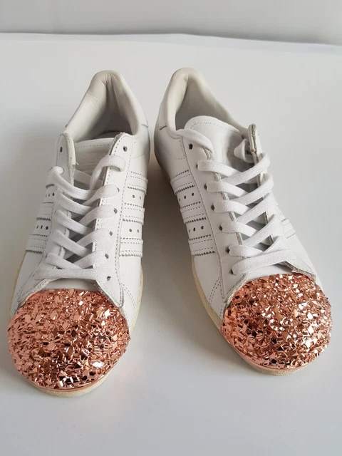 ADIDAS LA MARCA 3 strisce scarpe da ginnastica donna bianche taglia 4 36 5 EUR 17 77 PicClick IT