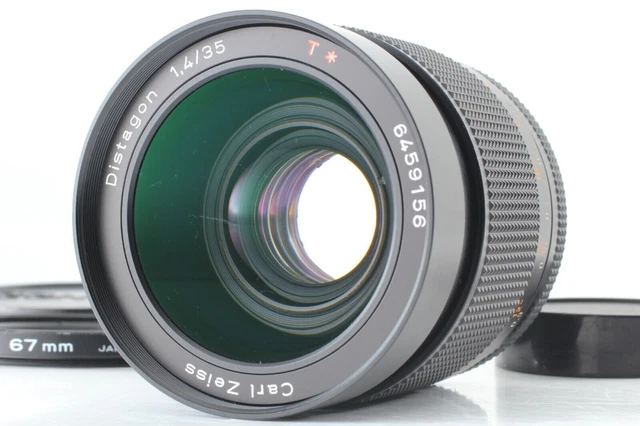 【 EXC5 】 CONTAX Carl Zeiss Distagon T* 35mm F1.4 AEG CY Mount von JAPAN #574