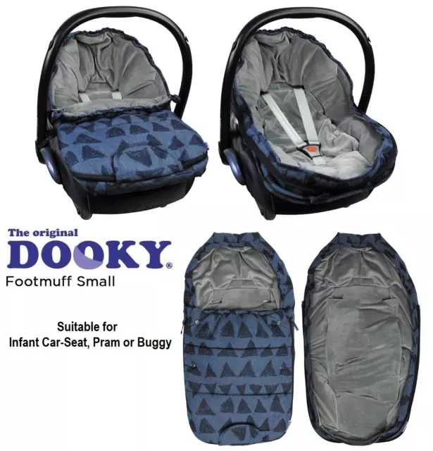Dooky Fußmuff Cosytoe & Liner X Säuglingsautositz & Baby Buggy Universal Wrap