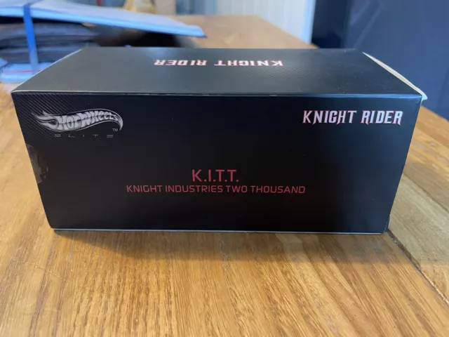 Hot Wheels Elite Knight Rider KITT 1/43 scale X5492