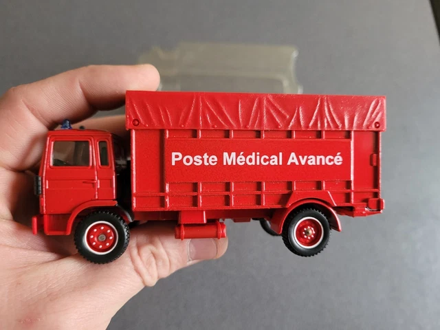 Coffret Intervention médical Solido 7019 Emergency set 1/43 Ambulance comme Neuf