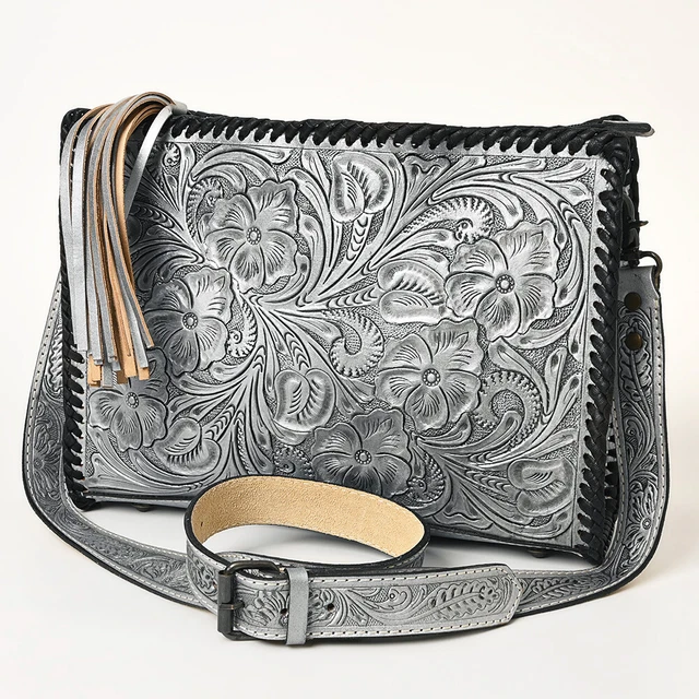 AD American Darling ADBG1235C Hand Tooled Genuine Leather Women Bag Western