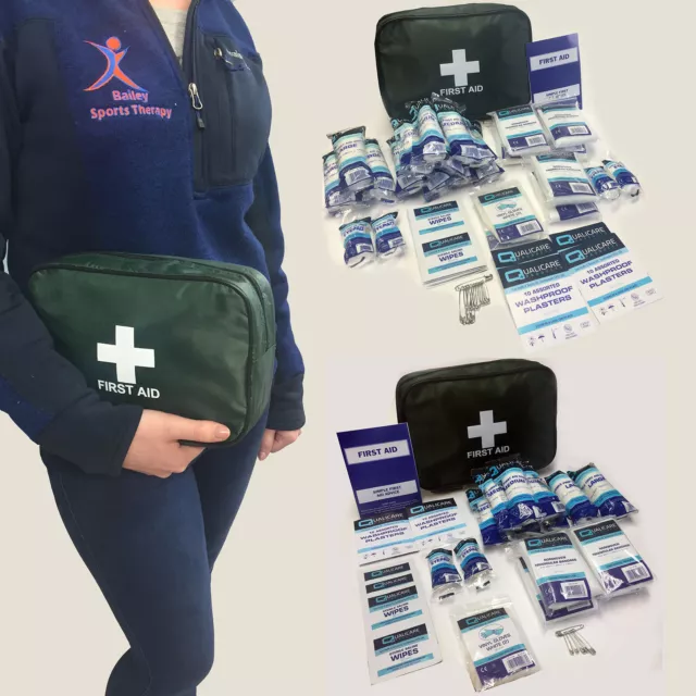 Hse Quality Home Work Travel Office Deluxe Full Medical First Aid Kit Carry Bag