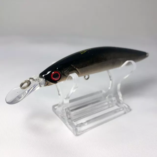 Megabass LIPINBAIT S Sinking Minnow Black 2001 Fishing lure Bass game Japan