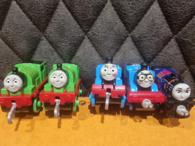 THOMAS THE TANK ENGINE & FRIENDS TAKE N PLAY 5 X TRAIN Bundle Figure ...