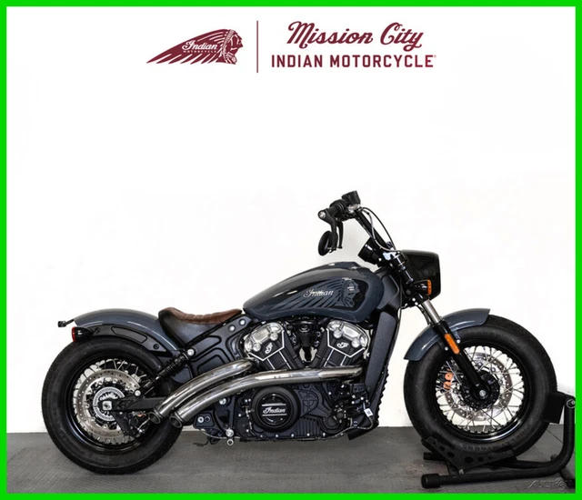 2022 Indian Scout Bobber Twenty ABS Stealth Gray