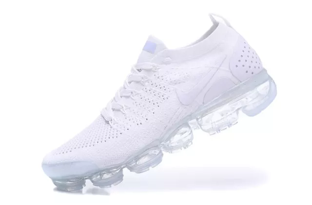 Nike Air VaporMax Flyknit 2 Men's pure white air cushion shoes brand