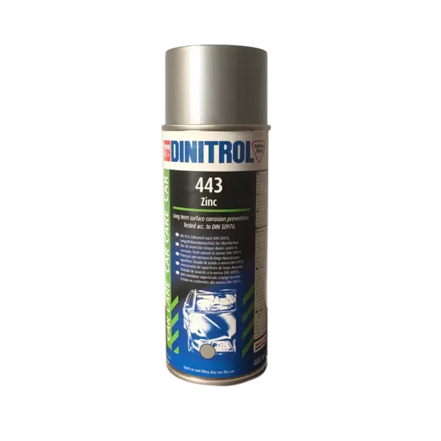4 x 400 ml DINITROL 443 zinc prévention à long terme de la corrosion de surface | Tous métaux 2