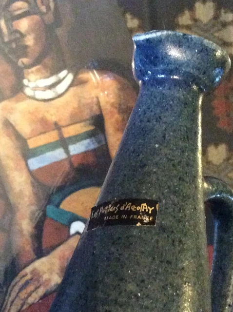 ACCOLAY Rare pichet moderniste circa 1960