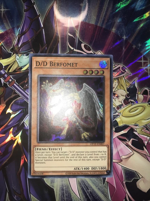 Yu-Gi-Oh! TCG D/D Berfomet OTS Tournament Pack 19 OP19-EN007 Unlimited Super...