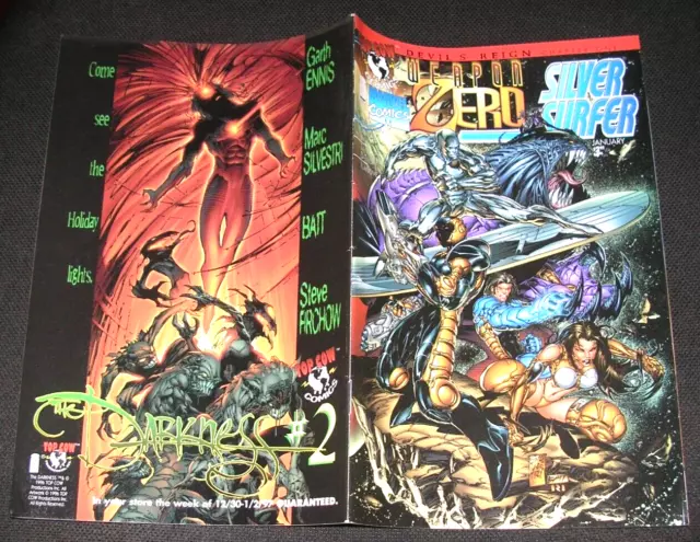 Weapon Zero  Silver Surfer  ( Devil's Reign  N° 1 ) Top Cow  1997 ( Comics Usa )