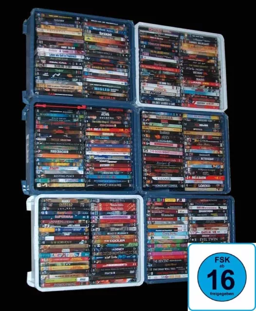 10 DVDs FSK 16 - 10 DVD Posten - 10 DVD Sammlung