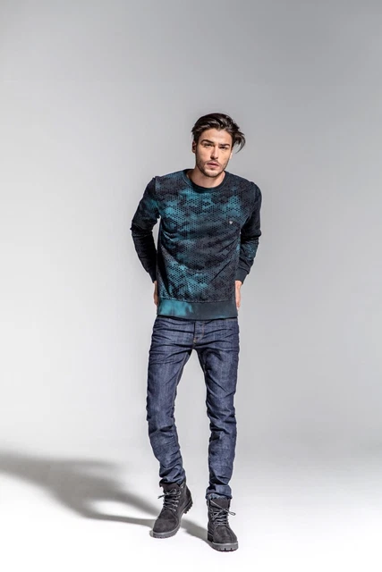 Antony Morato Maglione Uomo Tg M-Xl Col. Blu Euro 39.00 Da Outlet Price