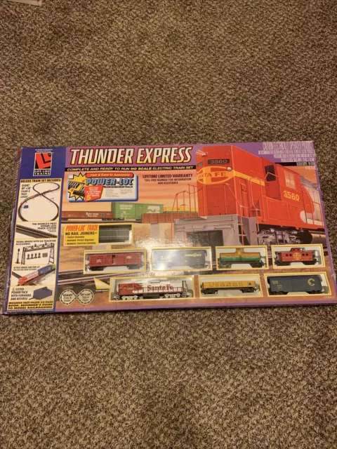 Vintage Life-Like Thunder Express HO Train Set