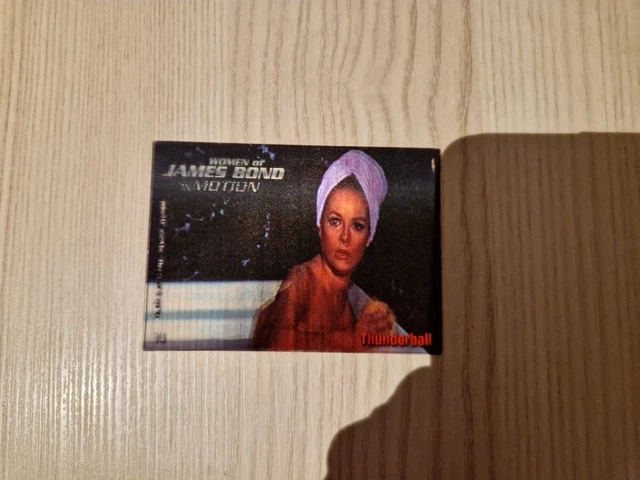 extrêmement rare carte holographique JAMES BOND 007