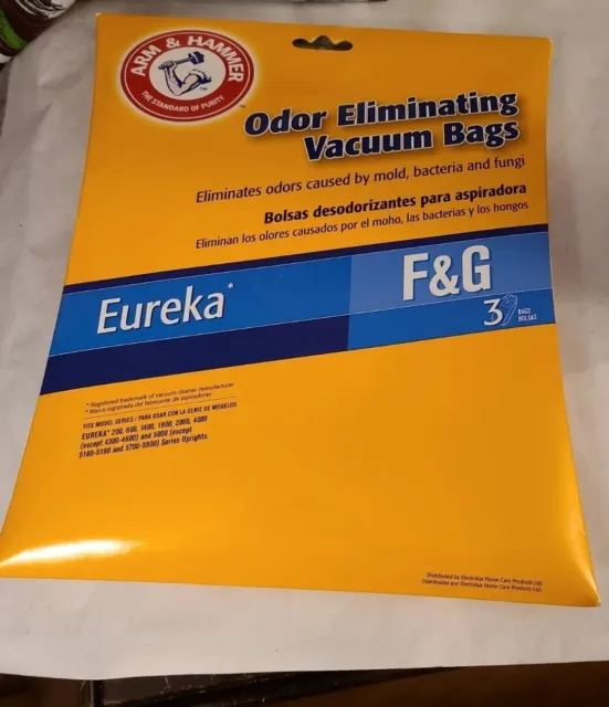 Arm & Hammer Eureka/Sanitaire Style F&G Standard Allergen Bag (3 Pack)