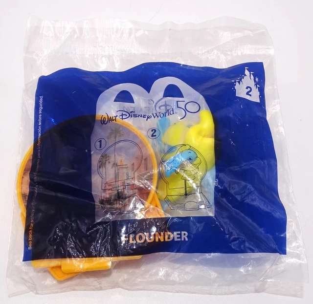 MCDONALDS WALT DISNEY WORLD 50th ANNIVERSARY HAPPY MEAL TOY FLOUNDER 2