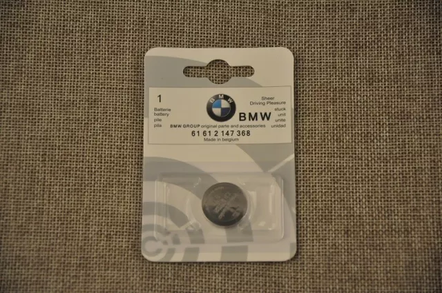 GENUINE BMW i3, i8 & i8 ROADSTER CAR KEY FOB / REMOTE BATTERY