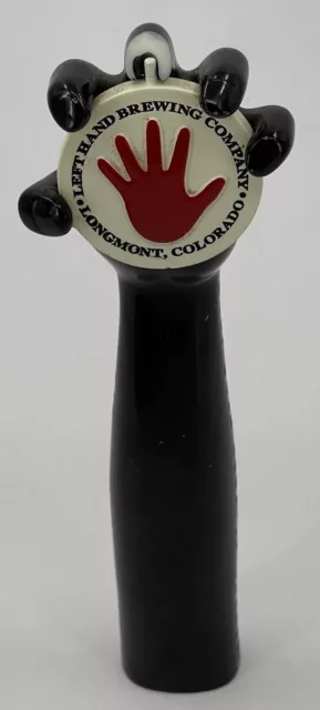 Left Hand Brewing Co. 10" Kegerator  Beer Tap Handle **DEFECT MUST READ***