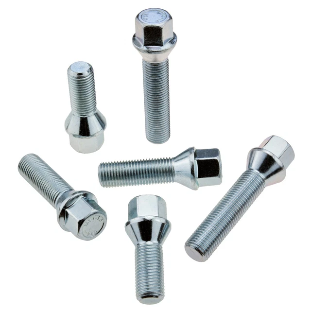 Radschrauben M12x1 5 Kugelbund 2 X Stück Radschrauben M12 X1,5 X 30 Kugelbund SW17 Für Alufelgen In Niedersachsen - Verden Radschrauben M12x1 5 R12 - Foto 11