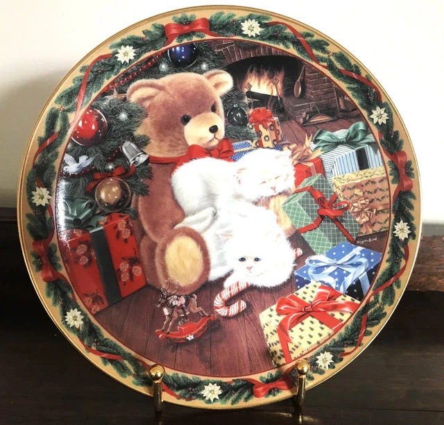 RARE Ltd. Bradford Exchange 1994 Numbered Santa's Little Helpers Not A Creature