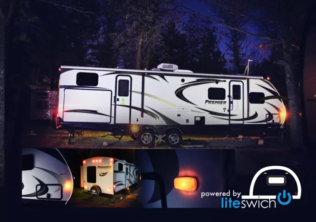 Camper marker light activator by Liteswich turn on your camper RV running lights
