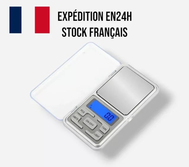 Balance De Précision Portable De Poche Electronique 0.01g A 500g Cuisine Bijoux