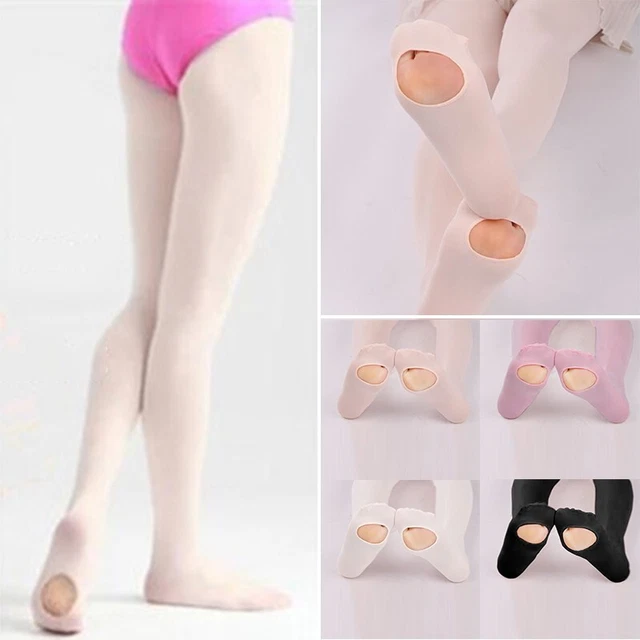 Bébé Enfants Extensible Collants Serré Pantalon Bas Chaussettes Ballet Danse