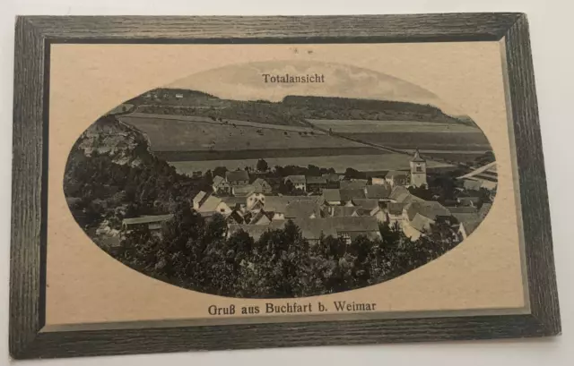 Org.AK,Gruß aus Buchfart bei Weimar,,Totalansicht,,um 1910