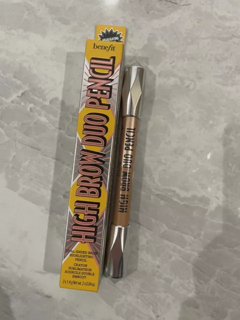 Benefit High Brow Duo Highlight And Lifting Eyebrow Pencil RRP£24.50 #Y12